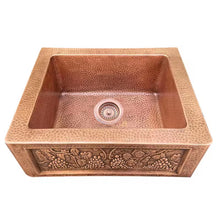 Cargar imagen en el visor de la galería, Farmhouse Sink Single Kitchen Sinks Kitchen Room Hand Wash Basin Hand Hammer Decoration Sink