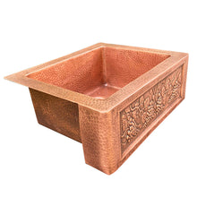 Cargar imagen en el visor de la galería, Farmhouse Sink Single Kitchen Sinks Kitchen Room Hand Wash Basin Hand Hammer Decoration Sink