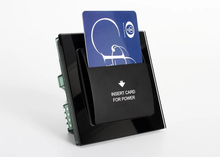 Load image into Gallery viewer, Tempered Glass Black Power Energy Saving Hotel Card