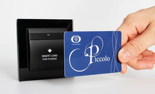 Load image into Gallery viewer, Tempered Glass Black Power Energy Saving Hotel Card