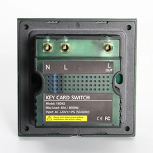 Load image into Gallery viewer, Tempered Glass Black Power Energy Saving Hotel Card