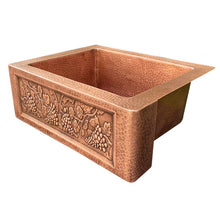 Cargar imagen en el visor de la galería, Farmhouse Sink Single Kitchen Sinks Kitchen Room Hand Wash Basin Hand Hammer Decoration Sink