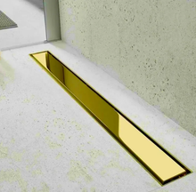 Load image into Gallery viewer, Luxurious Tile Insert Long Floor Drainer - Linear Drain 304 Stainless Steel