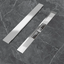 Load image into Gallery viewer, Luxurious Tile Insert Long Floor Drainer - Linear Drain 304 Stainless Steel