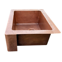Cargar imagen en el visor de la galería, Farmhouse Sink Single Kitchen Sinks Kitchen Room Hand Wash Basin Hand Hammer Decoration Sink