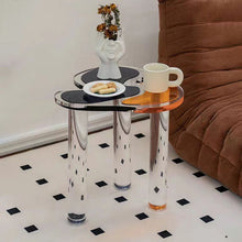 Cargar imagen en el visor de la galería, Nordic Light Luxury Acrylic Coffee Table – Modern Special-Shaped Living Room Sofa Table for Contemporary Interiors