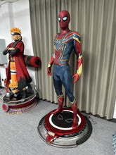 Load image into Gallery viewer, Classic Anime Spider-Man Life-Size Statue – Resin Craft Sculpture Figure for Home Decoration