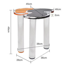 Cargar imagen en el visor de la galería, Nordic Light Luxury Acrylic Coffee Table – Modern Special-Shaped Living Room Sofa Table for Contemporary Interiors