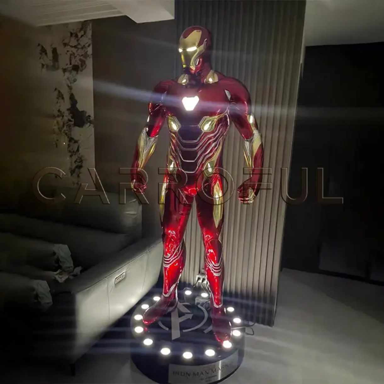 Metal Robot Sculpture – Floor Decoration for Home, Shops & Animation-Inspired Displays