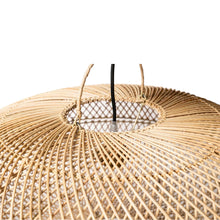 Lade das Bild in den Galerie-Viewer, Natural Handmade Bamboo Pendant Light – Eco-Friendly Hanging Ceiling Light