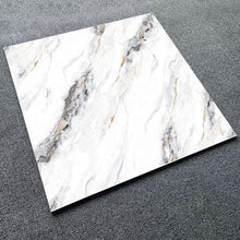 Load image into Gallery viewer, Luxury High-Quality 60x60 cm Electroplated Porcelain Tiles – Marble Design with Glossy Polished Glazed Finish for Indoor Floors