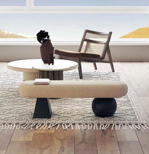 Load image into Gallery viewer, Nordic-Style Shoe Changing Bench – Upholstered Sofa Stool for Entryway, Bedroom, or Bed End Seating