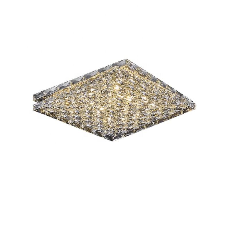 Postmodern Light Luxury Crystal Ceiling Light – Elegant Fixture for Living Room, Bedroom & Dining Area