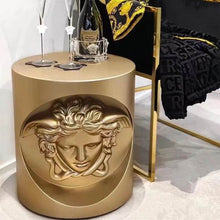 Lade das Bild in den Galerie-Viewer, Luxury Modern Italian Leisure Stool Minimalist Side table for Living Room