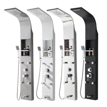 Загрузить изображение в средство просмотра галереи, Shower Wall Bathroom Panel 304 Stainless Shower Panel with Shelf