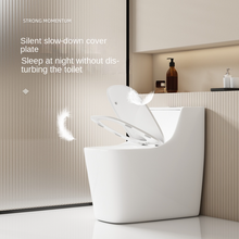 Load image into Gallery viewer, Modern Simple One-Piece Floor Mounted Toilet – Siphonic WC Sanitary Ware Commode Bowl