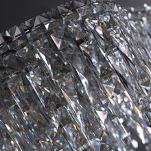 Загрузить изображение в средство просмотра галереи, Modern Luxury Crystal Chandelier – Elegant LED Ceiling Light for Living Room & Bedroom Décor