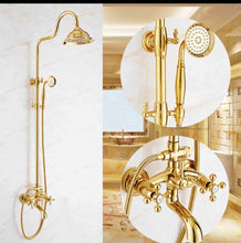 Загрузить изображение в средство просмотра галереи, Renaissance Shower Copper Gold Electroplated