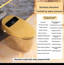Load image into Gallery viewer, Deluxe Sensor Toilet Bowl Electroplated Gold Edition Customizable Color