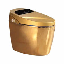 Load image into Gallery viewer, Deluxe Sensor Toilet Bowl Electroplated Gold Edition Customizable Color