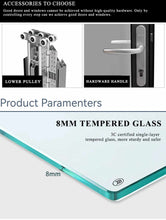 Load image into Gallery viewer, Foldable Glass Aluminum Door Fire resistance  for Customize