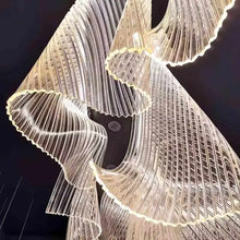 Load image into Gallery viewer, Luxury Modern Industrial Vintage LED Crystal Chandelier