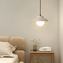 Load image into Gallery viewer, Modern Natural Stone Decorative Hanging Lamp Travertine Pendant Light for Study Room and Dining Room