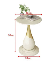 Cargar imagen en el visor de la galería, European Cream Coffee Table – Italian Light Luxury Center Table for Elegant Living Room Décor