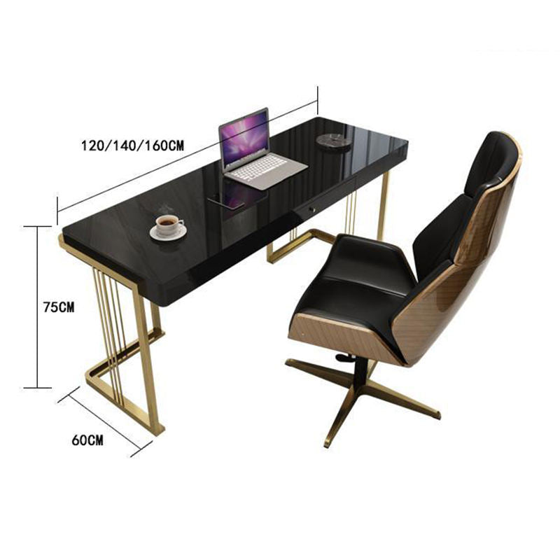 Table Office Furniture Modern Design Stainless Steel Executive Office Desks