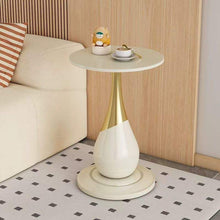 Cargar imagen en el visor de la galería, European Cream Coffee Table – Italian Light Luxury Center Table for Elegant Living Room Décor