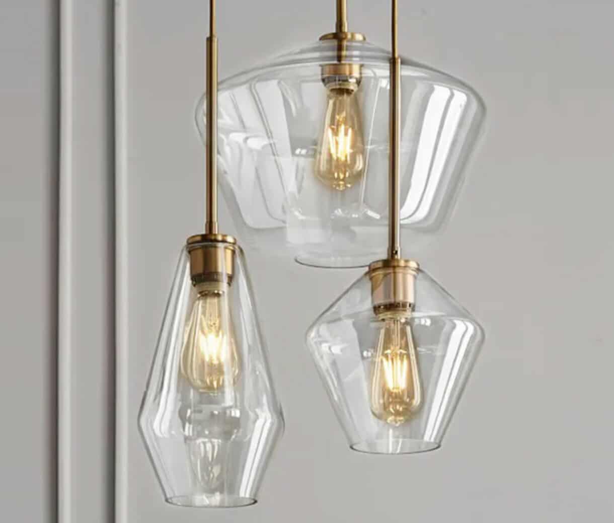 Nordic Modern Glass Pendant Lights Fixtures