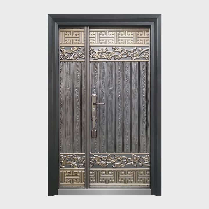 High-Quality Anti-Theft Stainless Steel Security Door – Custom Size & Color, Modern Design