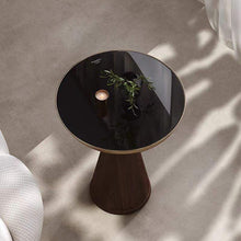 Load image into Gallery viewer, Modern Round Solid Wood Side Table – Light Luxury Corner Table for Living Room & Home Décor