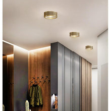 Load image into Gallery viewer, Surface-Mounted Ultra-Thin LED Pin Light – All-Copper Luxury Ceiling Spotlight for Living Room, Porch & Hallway