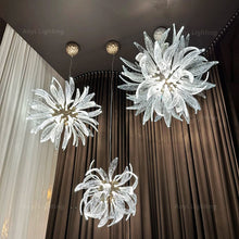 Load image into Gallery viewer, French-Style Crystal Chandelier – Artistic Luxury Lighting for Villas, Hotels & Fine Dining Restaurants