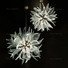 Load image into Gallery viewer, French-Style Crystal Chandelier – Artistic Luxury Lighting for Villas, Hotels & Fine Dining Restaurants