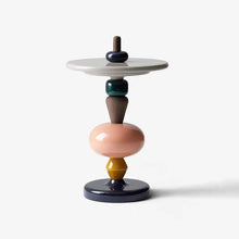 Load image into Gallery viewer, Nordic Walnut Coffee Table – Modern Luxury Wooden Side Table for Living Room & Café Décor