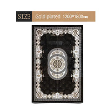 Load image into Gallery viewer, 1200*1800 Luxury black red gold plated sliver plated ceramic tiles for living room carpet puzzle tiles for floor(6 in 1)ceramic
