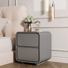 Load image into Gallery viewer, Modern Simple Bedside Table – High-Quality Bedroom Furniture with Corner Storage