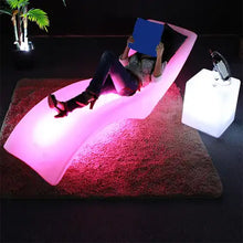 Cargar imagen en el visor de la galería, LED LIGHTING Modern Ledge Sun Lounger Swimming Pool Poolside