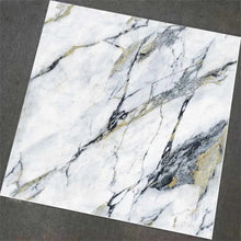 Load image into Gallery viewer, 60x60 cm luxury electroplated porcelain tile with glossy polished glazed marble design for modern indoor floors