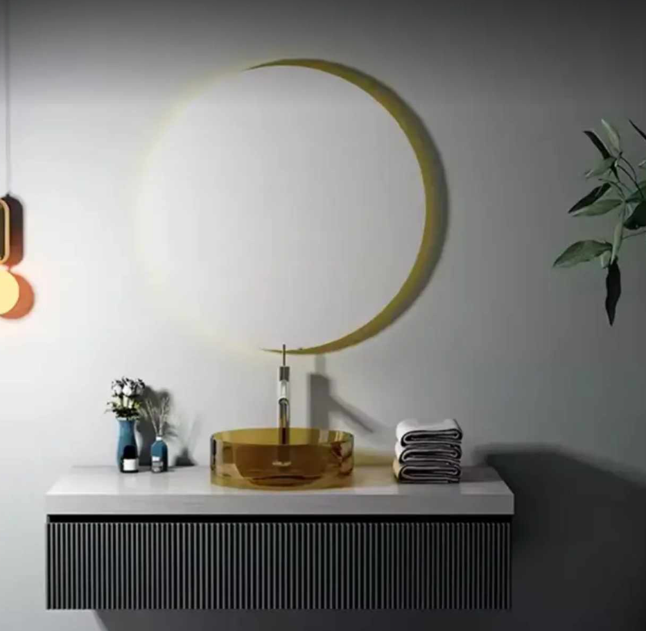 European Style Design Luxury Pure Resin Sanitary Wash Basin