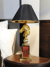 Load image into Gallery viewer, Luxury Modern Style Lamp Shade Hermes Inspired Black and Gold