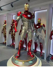 Load image into Gallery viewer, Large Iron Man Fiber Glass-Resin Statue Marvel Superhero Action Figure Home Décor