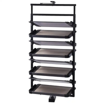 Load image into Gallery viewer, 360 Degree Rotating Adjustable Shoe Rack