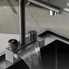 Загрузить изображение в средство просмотра галереи, Sink 88cm Big Size with Purification for Foods High End Modern Kitchen Sink Simple Operation Touch Panel Intelligent Kitchen Sink