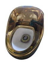 Load image into Gallery viewer, Luxury Modern Style Egg Toilet Electroplated Versace Inspired