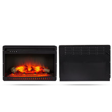 Load image into Gallery viewer, Electric fireplace decor mirror 3d led steel electric fireplace 26 inch