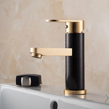 Charger l'image dans la galerie, Modern Bathroom Mixed Tap Wash Sink Basin Faucet Copper