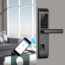 Load image into Gallery viewer, Keyless Bluetooth Fingerprint Reader Scanner Smart Door Lock with App